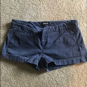Express Navy Shorts